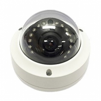 Camera Dome IP 2MP Chống Phá Hoại, Bảo Mật Ambarella, Hỗ Trợ PoE, Hồng Ngoại 10m